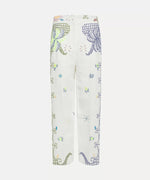 Eden Embroidery Linen Pants