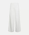 Chic Cotton Gabardine Palazzo Pants