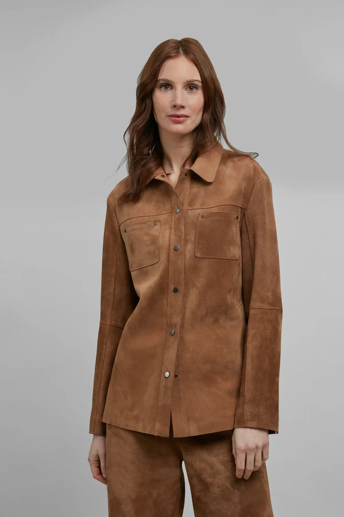 Jule BC Leather Shirt