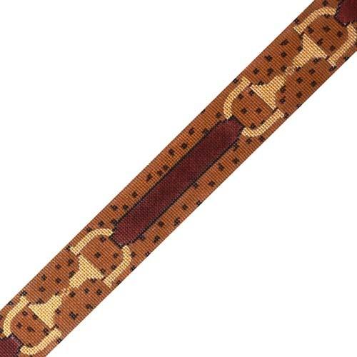 Snaffle Bits on Ostrich Belt