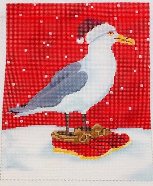 Seagull with Boots