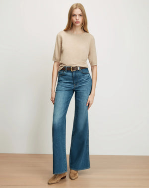Kasey Mid Rise Wide Leg