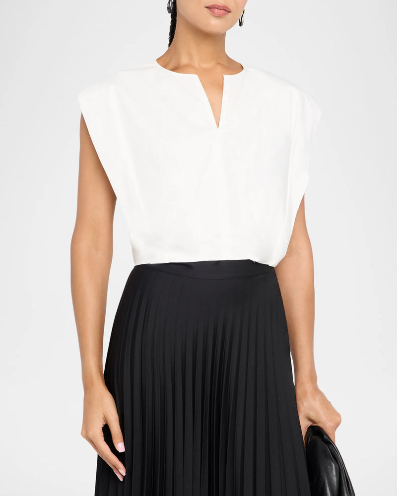 Wrenli Pleated Top
