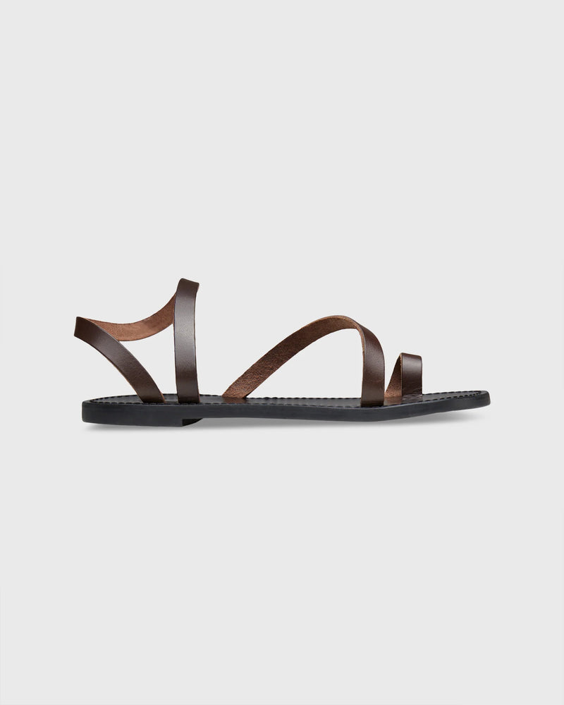 Diagonal Strap Sandal