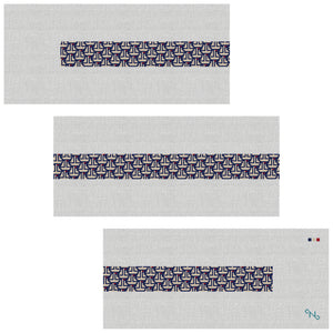 Sail Away Needlepoint Belt